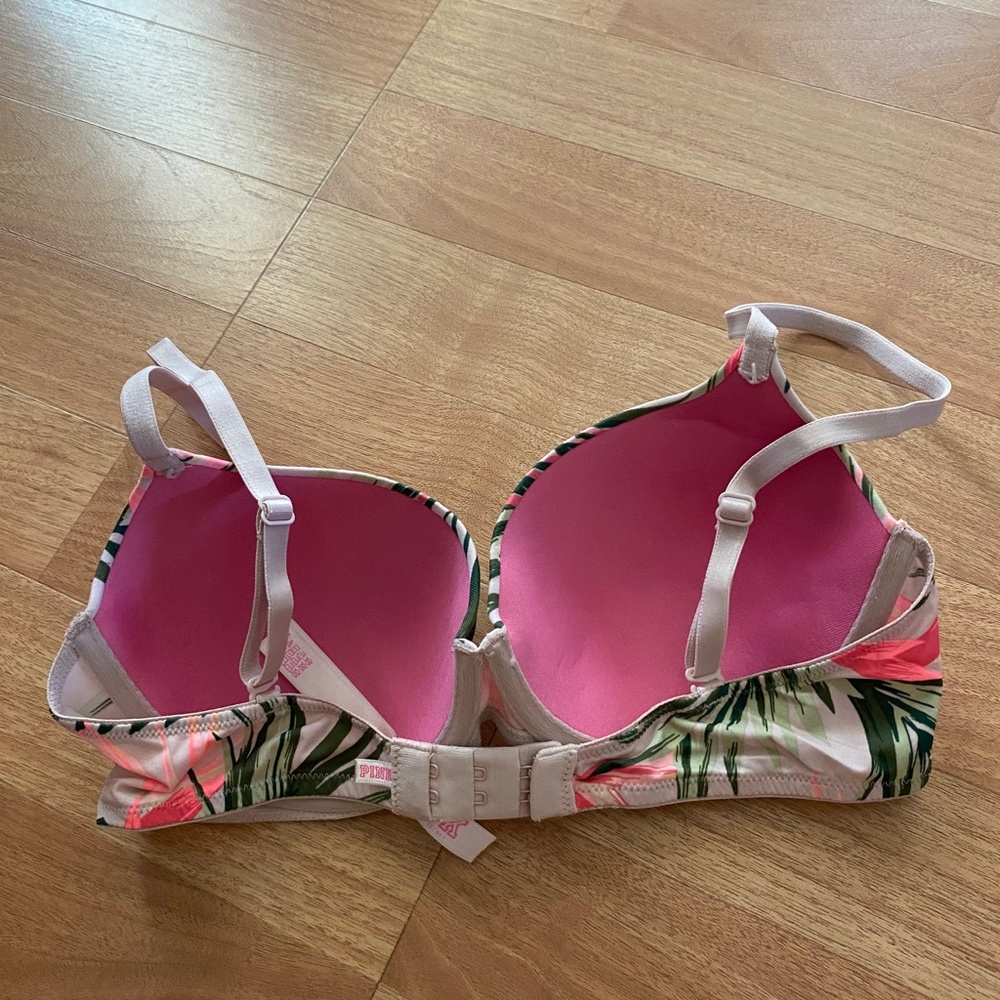 Victoria's Secret PINK Tropical Nude Bra - Picture 3 of 5